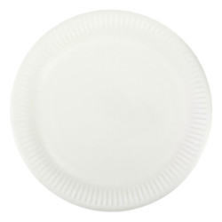 PRATO SUGARCANE 180MM BRANCO LIRO 50UN