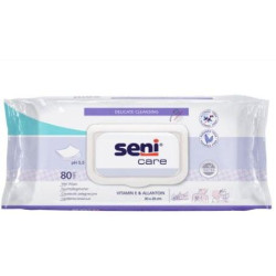 TOALHETES SENI CARE ADULTO C/ VITAMINA E PAC.80