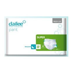 CUECA ADULTO DAILEE PANTS PREMIUM  SUPER XL 15UN