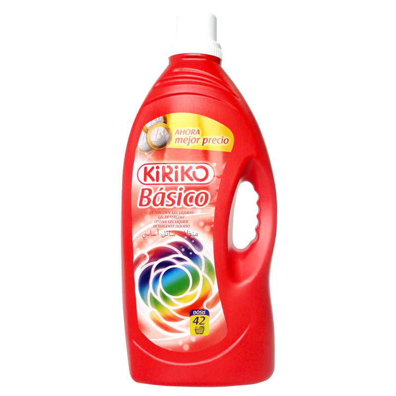 DETERGENTE ROUPA LIQUIDO BASICO KIRIKO 42DOSES