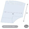 BABETE DE ADULTO RUBBERGOLD C/ BOLSA 37X55CM 7001