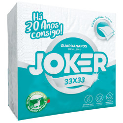 GUARDANAPOS 33X33 2F JOKER 90UN