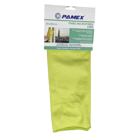 PANO MICROFIBRA LISO 30X40CM PAMEX 1UN