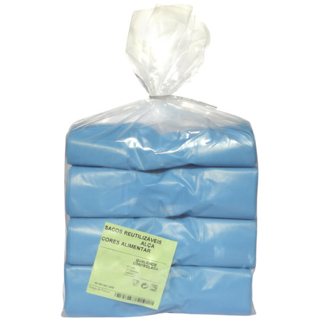 SACOS C/ALCA CORES REUTILIZAVEIS 350X450X0.055 ADA 5KG