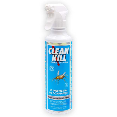 INSECTICIDA USO EXTERIOR COM PISTOLA EXTRA GT CLEAN KILL 375ML