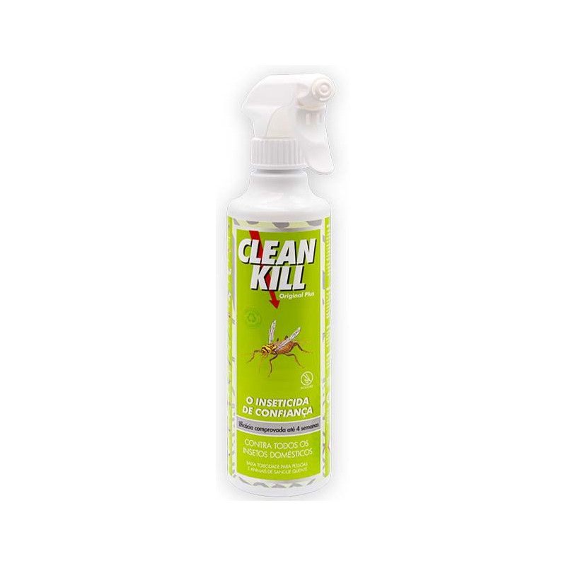 INSECTICIDA USO DOMESTICO COM PISTOLA CLEAN KILL 375ML