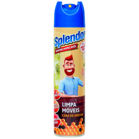 LIMPA MOVEIS CERA DE ABELHA SPRAY SPLENDOR 300ML