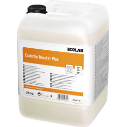 DETERGENTE ROUPA LIQUIDO ALCALINO ECOBRITE BOOSTER PLUS ECOLAB 25KG