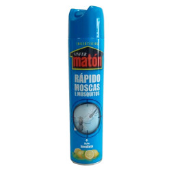 INSECTICIDA RAPIDO MOSCAS E MOSQUITOS PERFUME LIMAO VINFER MATON 600ML
