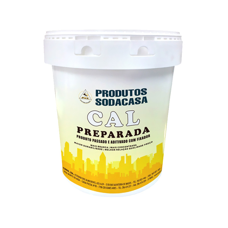BALDE DE CAL PREPARADA 5LT