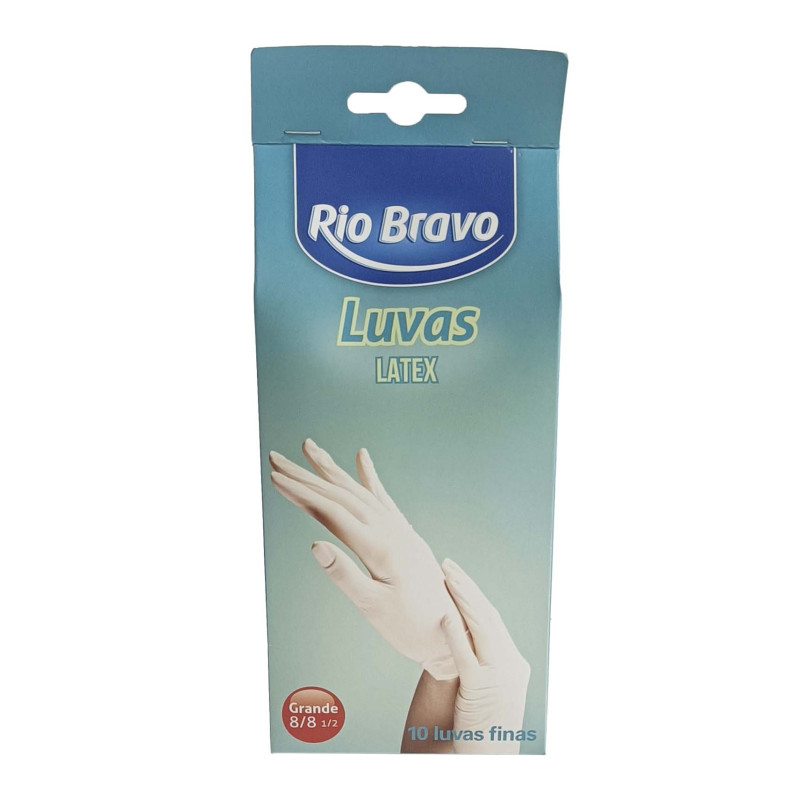 LUVAS EM LATEX  G (8/8) RIO BRAVO 10UN