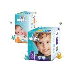 FRALDA CRIANÇA MAGICS FLEXIDRY T1 2-5KG 50UN