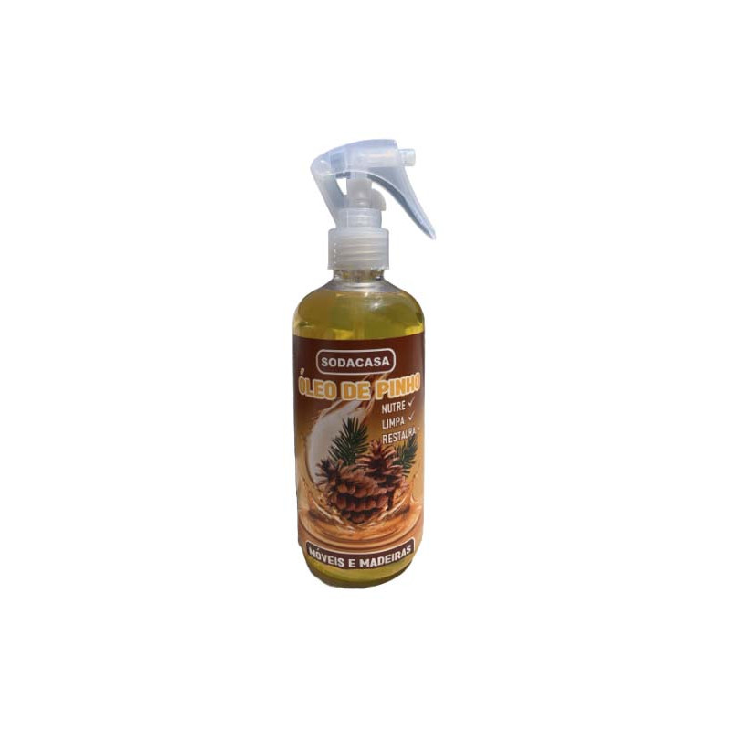 LIMPA MOVEIS E MADEIRAS OLEO DE PINHO SODACASA  300ML