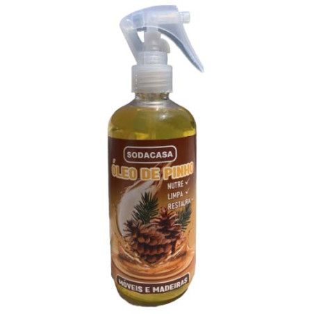 LIMPA MOVEIS E MADEIRAS OLEO DE PINHO SODACASA  300ML